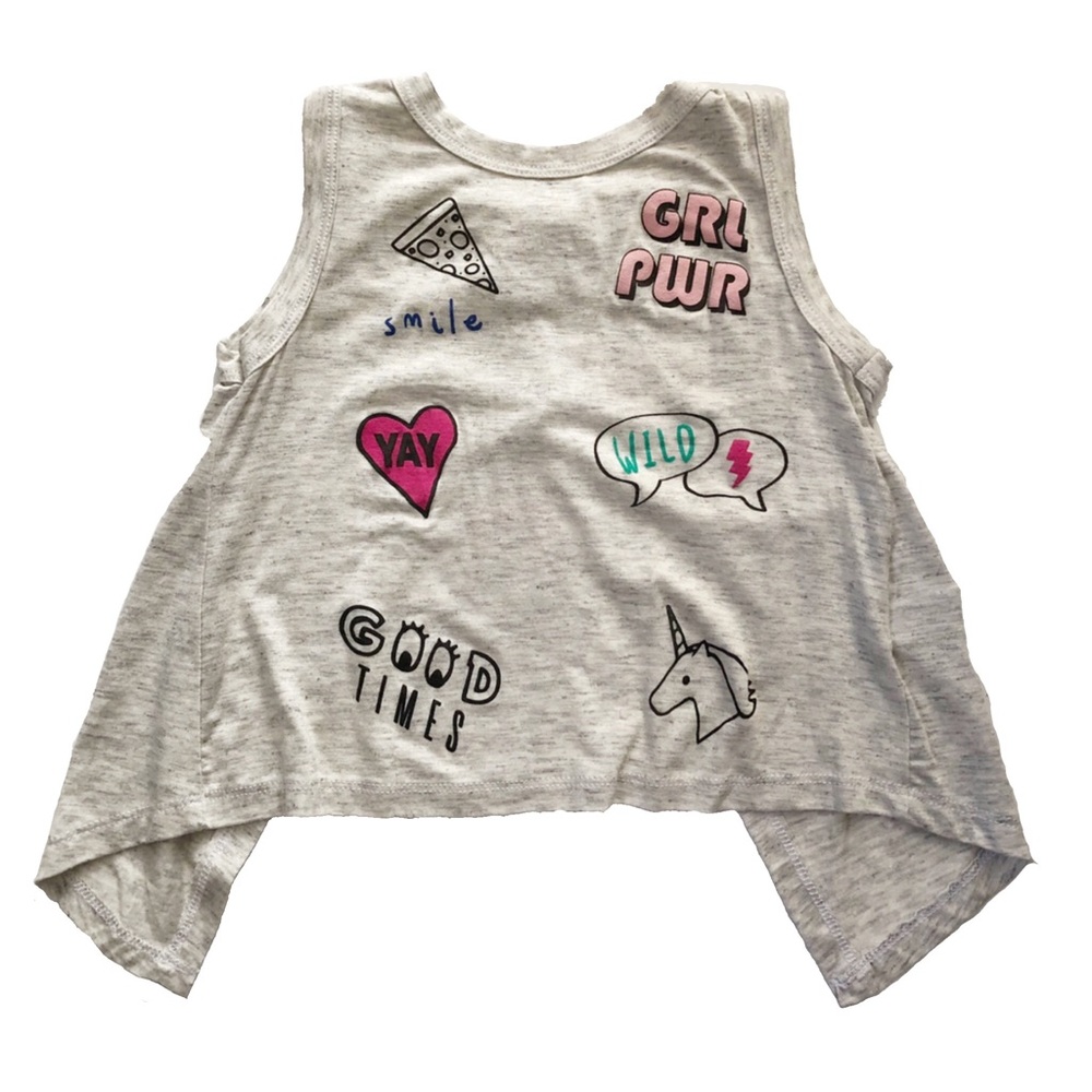 NWT American Threads Cross Over Tank SZ 4